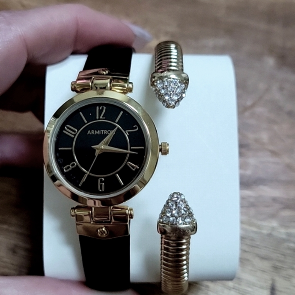 Armitron watch and bracelet set